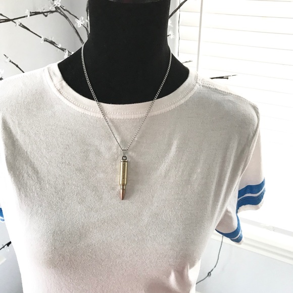 Rustic Bullet Pendant - Picture 3 of 3